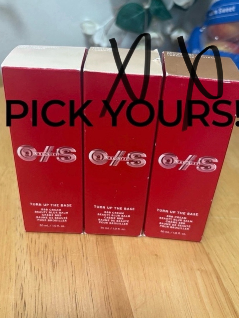 One Size O/S Turn Up The Base BBBCream Blur Balm PICK YOURS 1.0 Oz,BNIB,AUTH,NEW